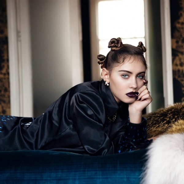 Iris Law in Violetta Fancies You x Illustrated People campaign